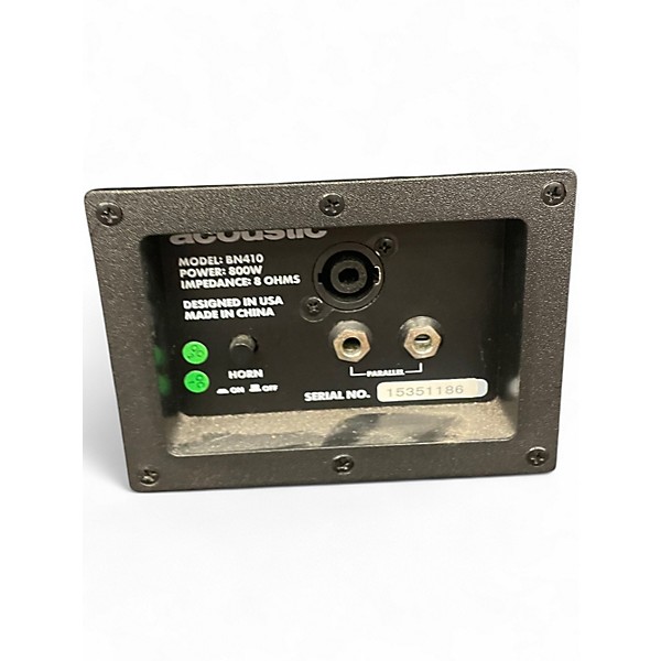 Used Acoustic BN410 800W 4x10 Bass Cabinet