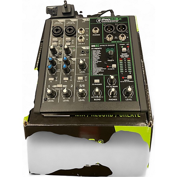 Used Mackie PROFX6 Unpowered Mixer