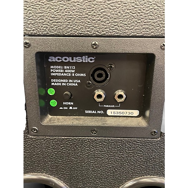 Used Acoustic BN112 Unpowered Speaker