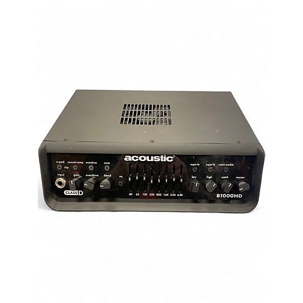 Used Acoustic B1000HD Bass Amp Head