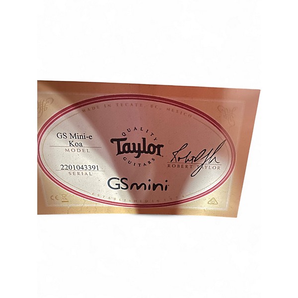 Used Taylor GS MINI-E KOA KOA Acoustic Electric Guitar