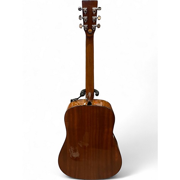 Used Zager zad-20/n Natural Acoustic Guitar