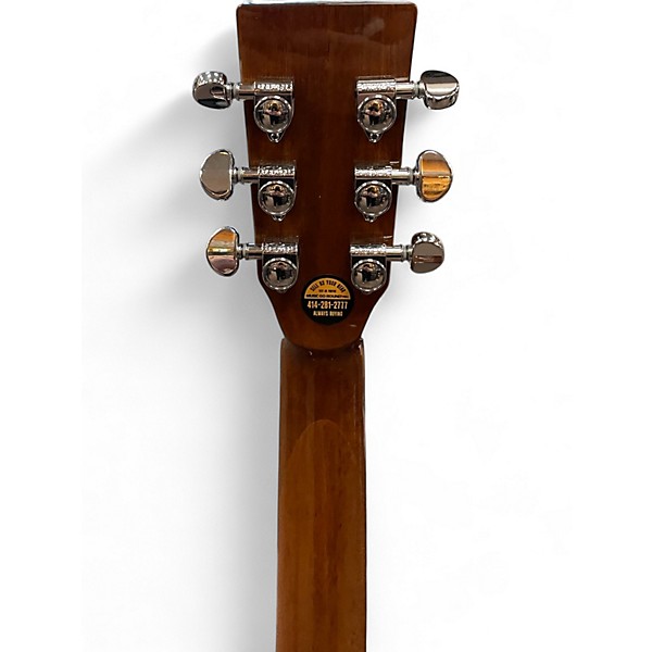 Used Zager zad-20/n Natural Acoustic Guitar