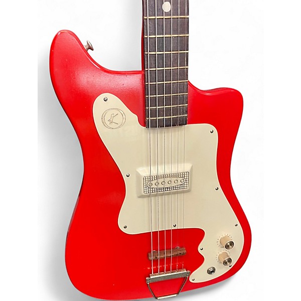 Used 1960s Kay K310 RED Solid Body Electric Guitar