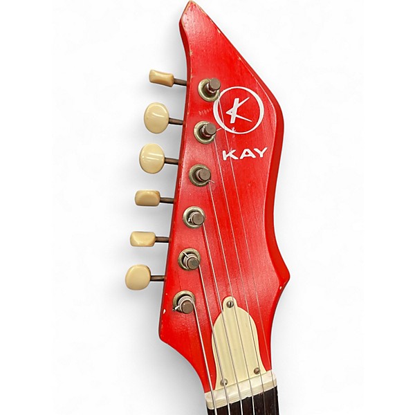 Used 1960s Kay K310 RED Solid Body Electric Guitar