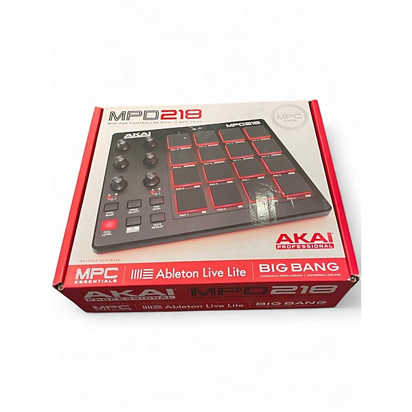 Used Akai Professional MPD218 MIDI Controller