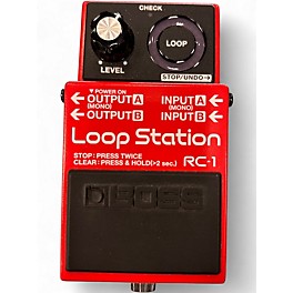 Used BOSS RC1 Loop Station Pedal