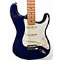 Used Fender Deluxe Stratocaster Sapphire Blue Trans Solid Body Electric Guitar thumbnail
