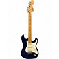 Used Fender Deluxe Stratocaster Sapphire Blue Trans Solid Body Electric Guitar