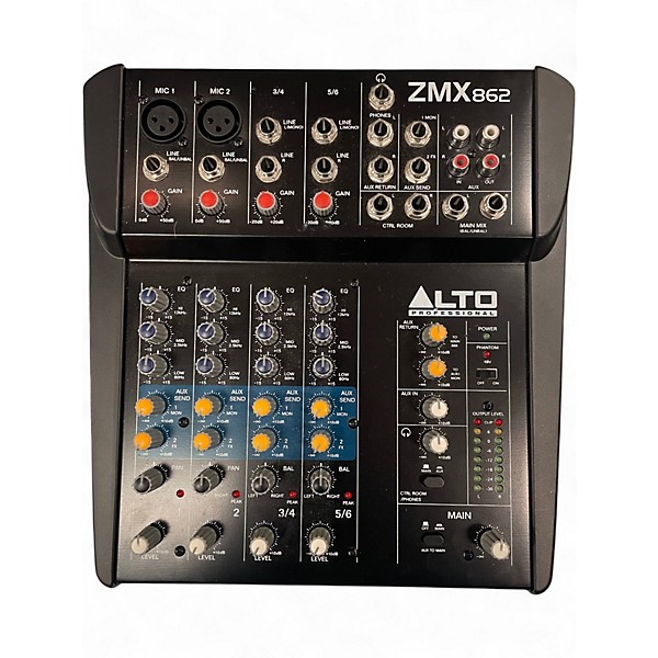 Used Alto ZMX862 6-Channel Unpowered Mixer