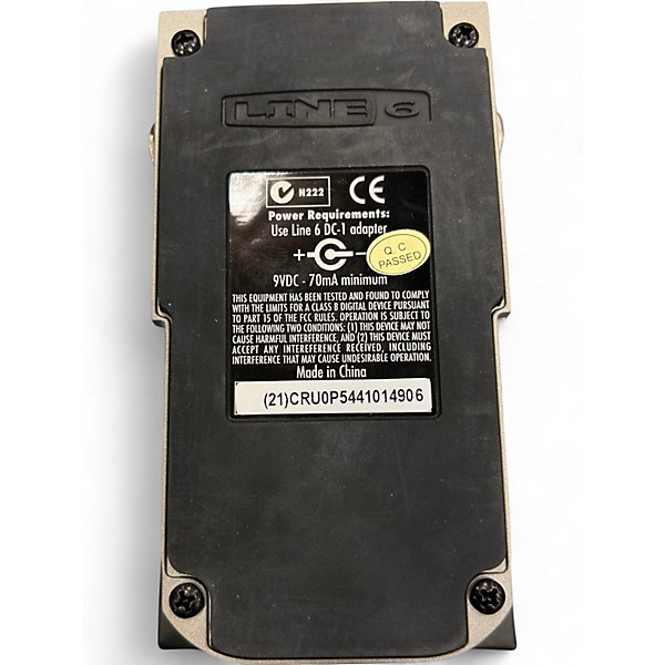 Used Line 6 Tonecore Crunchtone Overdrive Effect Pedal