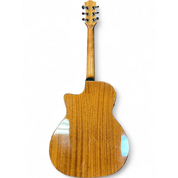 Used Luna Gypsy Spalt Acoustic Electric Natural Acoustic Electric Guitar