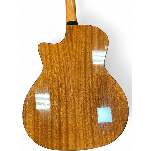 Used Luna Gypsy Spalt Acoustic Electric Natural Acoustic Electric Guitar