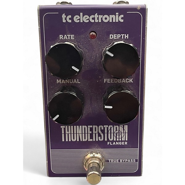 Used TC Electronic Thunderstorm Flanger Effect Pedal