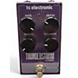 Used TC Electronic Thunderstorm Flanger Effect Pedal