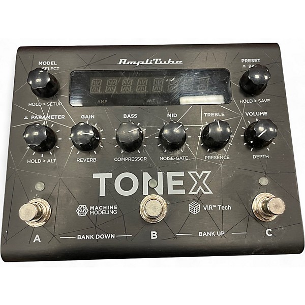 Used Amplitube TONE X Effect Pedal