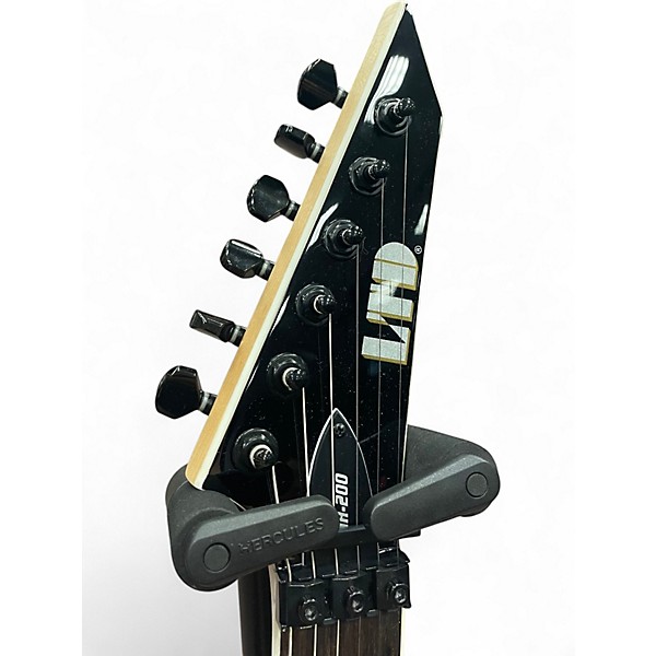 Used ESP LTD MH200 Black Solid Body Electric Guitar