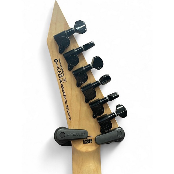 Used ESP LTD MH200 Black Solid Body Electric Guitar