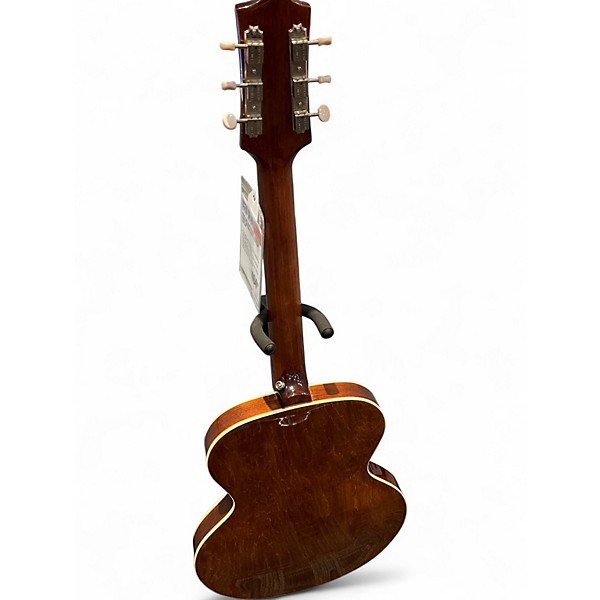 Used The Loar LH301T Tobacco Burst Hollow Body Electric Guitar