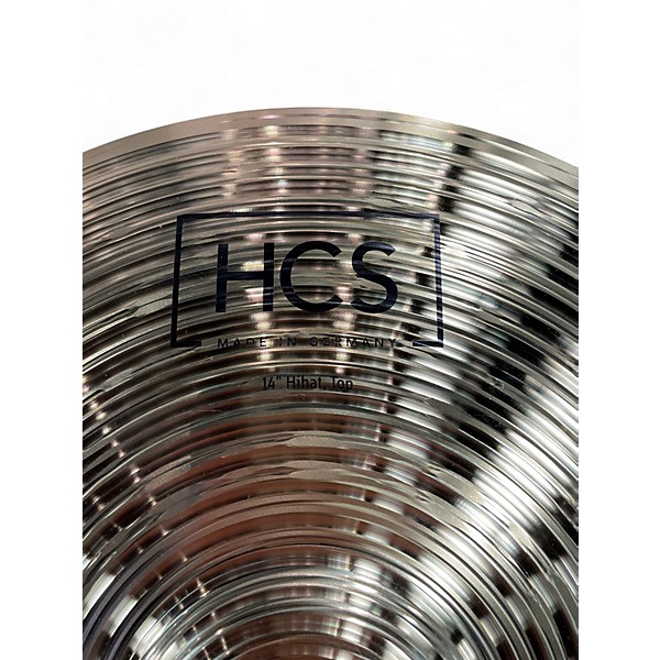 Used MEINL 14in HCS Hi Hat Top Cymbal