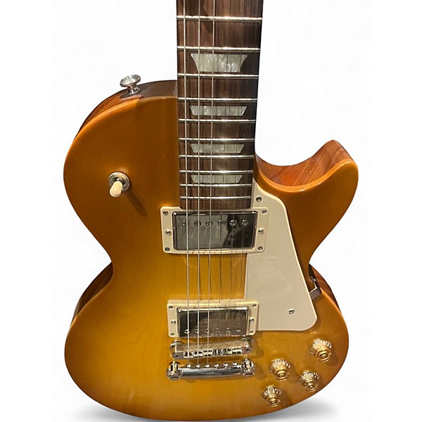Used 2021 Gibson Les Paul Tribute Honey Burst Solid Body Electric Guitar