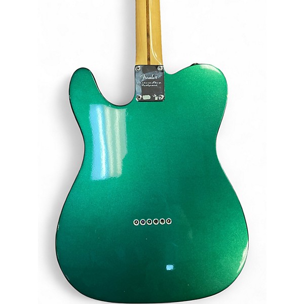 Used Fender Classic Player Baja Telecaster Metallic Green Solid Body Electric Guitar