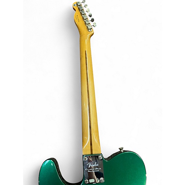Used Fender Classic Player Baja Telecaster Metallic Green Solid Body Electric Guitar