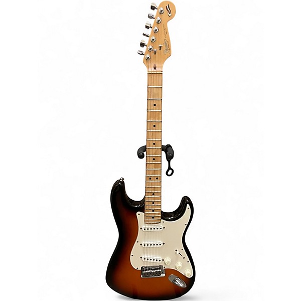 Vintage 1993 Fender 40th Anniversary American Stratocaster 2 Color Sunburst Solid Body Electric Guitar