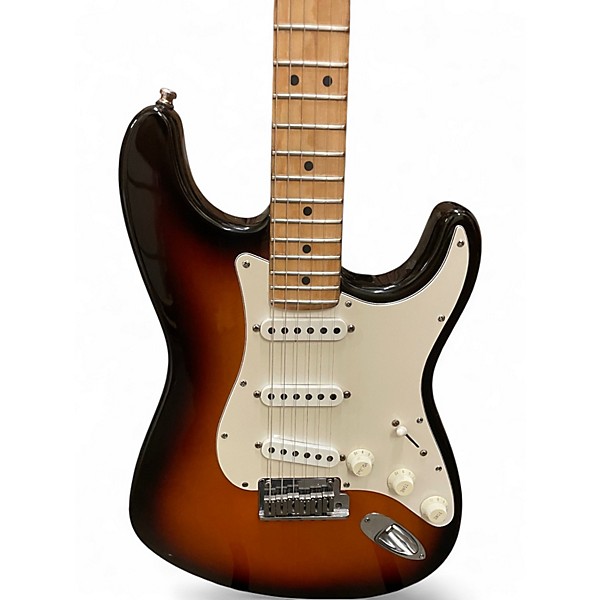 Vintage 1993 Fender 40th Anniversary American Stratocaster 2 Color Sunburst Solid Body Electric Guitar