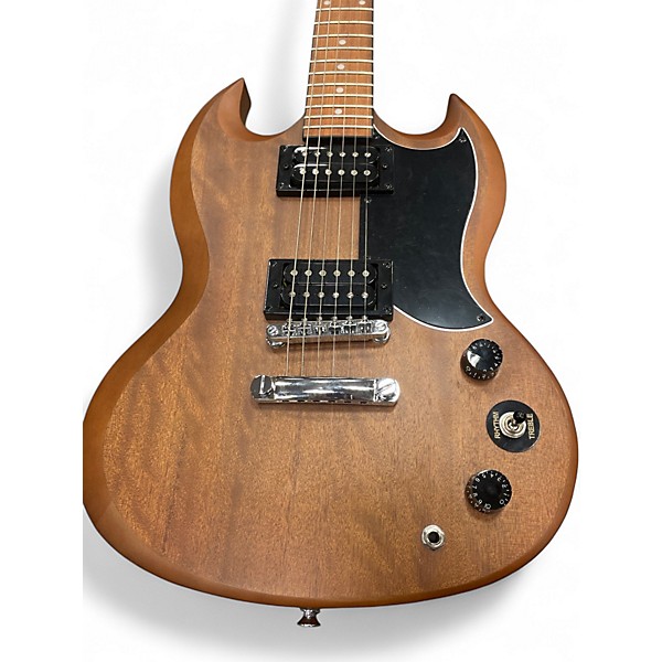 Used Epiphone SG Brown Solid Body Electric Guitar