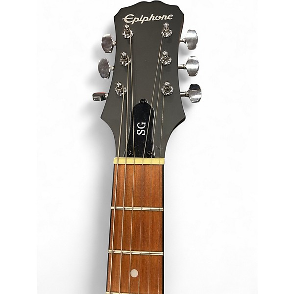 Used Epiphone SG Brown Solid Body Electric Guitar
