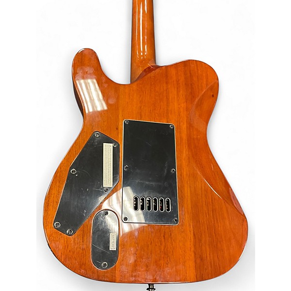 Used ESP LTD TE 1000 DELUXE KOA NATURAL GLOSS Solid Body Electric Guitar