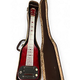Vintage 1940s Oahu Publishing Co. Vintage Lapsteel Red Lap Steel