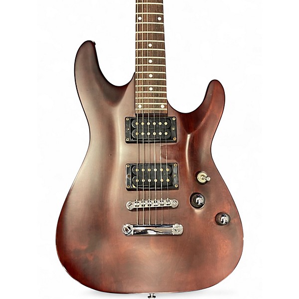 Used Schecter Guitar Research Omen 6 Wine Red Solid Body Electric Guitar