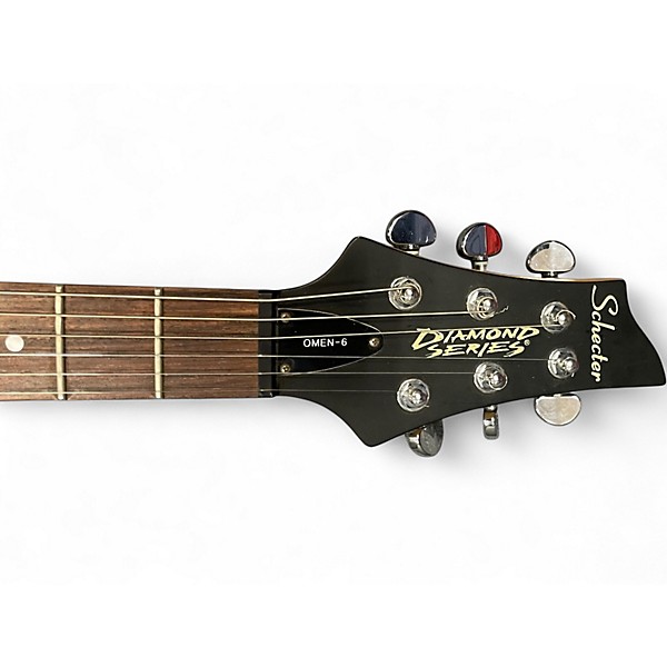 Used Schecter Guitar Research Omen 6 Wine Red Solid Body Electric Guitar