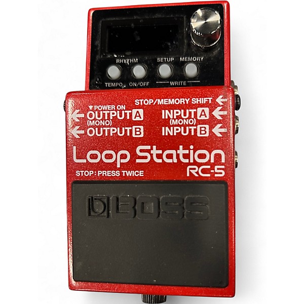 Used BOSS RC5 Loop Station Pedal