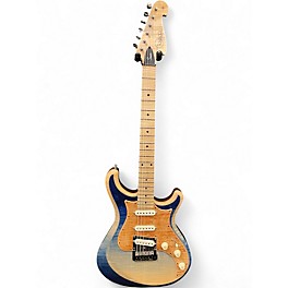 Used Knaggs Severn Tier 2 SSS Reverse Blue Fade Perf Solid Body Electric Guitar