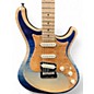 Used Knaggs Severn Tier 2 SSS Reverse Blue Fade Perf Solid Body Electric Guitar