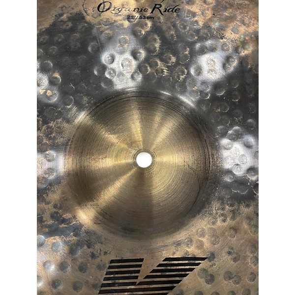 Used Zildjian 21in K Custom Organic Ride Cymbal