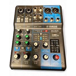 Used Yamaha MG06X Unpowered Mixer