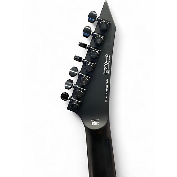 Used ESP LTD M7HT Black Solid Body Electric Guitar