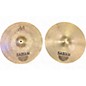 Used SABIAN 14in AA Medium Hi Hat Pair Brilliant Cymbal thumbnail