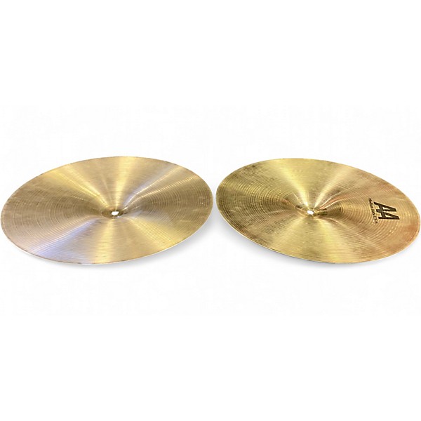 Used SABIAN 14in AA Medium Hi Hat Pair Brilliant Cymbal