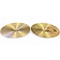 Used SABIAN 14in AA Medium Hi Hat Pair Brilliant Cymbal