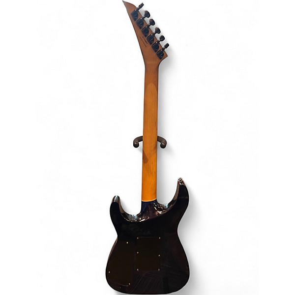 Used Jackson SL2Q Pro Series Soloist Quilted blue top Solid Body Electric Guitar