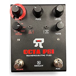 Used Keeley OCTA PSI Transfiurating Fugzz Effect Pedal Effect Pedal