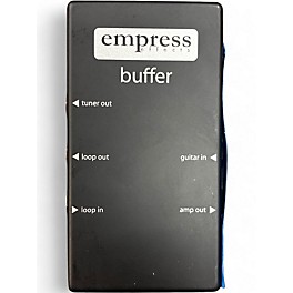 Used Empress Effects Buffer Analog I/O Interface Guitar Pedal