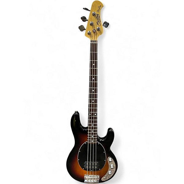 Used Sterling by Music Man Ray34 3 Tone Sunburst Electric Bass Guitar