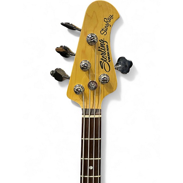 Used Sterling by Music Man Ray34 3 Tone Sunburst Electric Bass Guitar