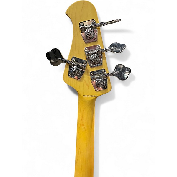 Used Sterling by Music Man Ray34 3 Tone Sunburst Electric Bass Guitar